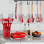 Набор кухонных принадлежностей 12 предметов Kitchen Set красный